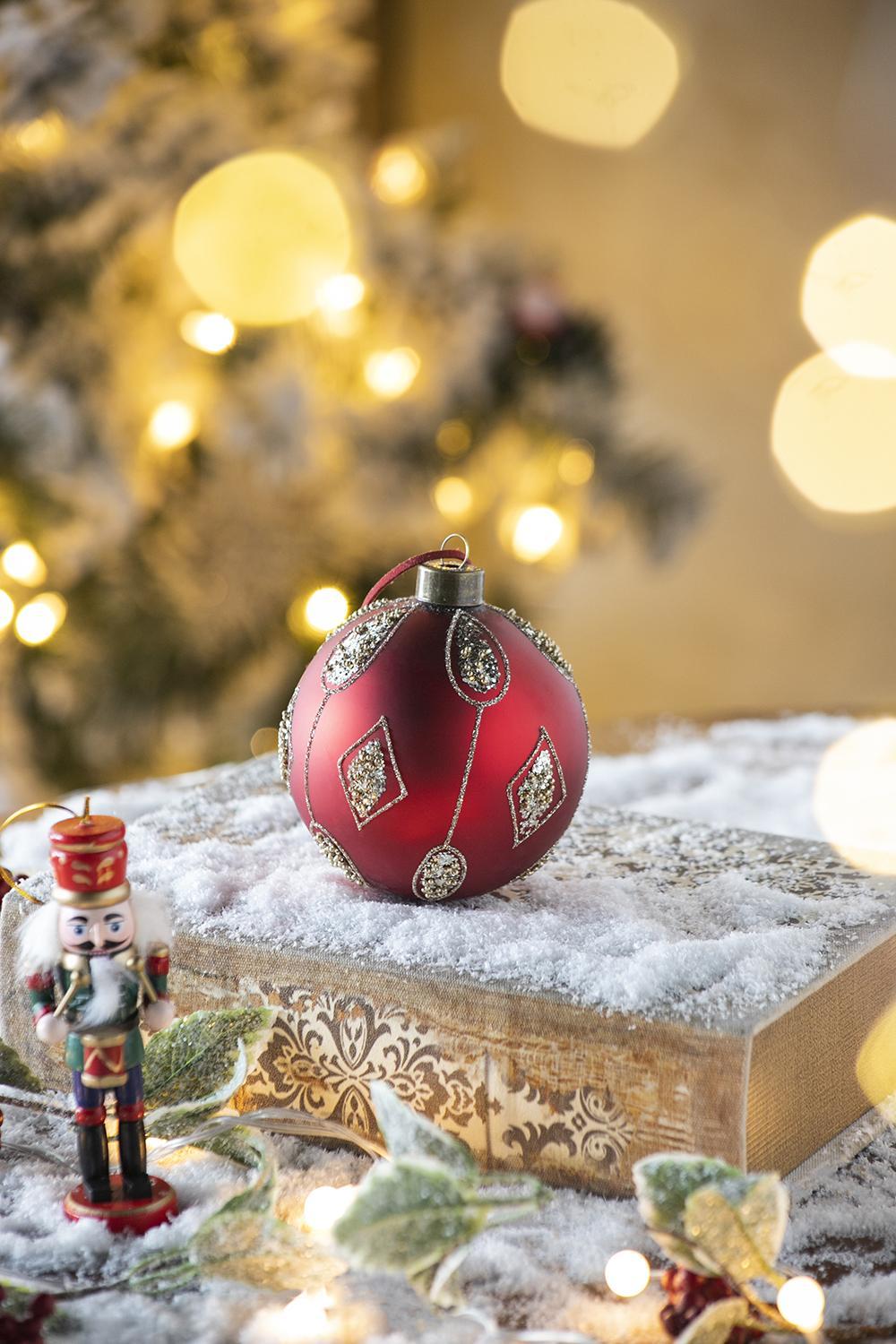 Christmas Ball, Decorative Hanging Ball Christmas Tree Ornaments For Holiday Decorations