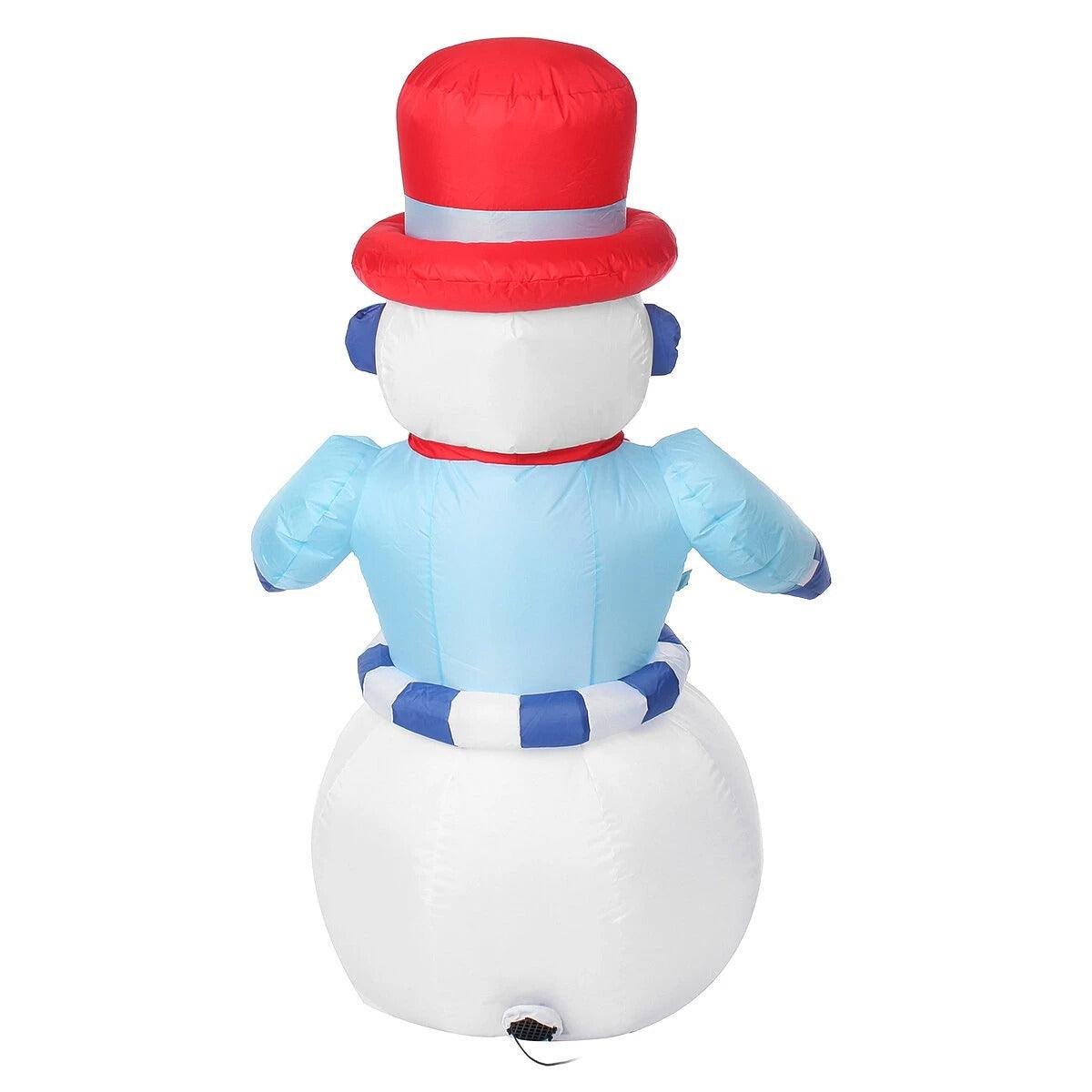 LED Inflatable Snowman Model for Christmas