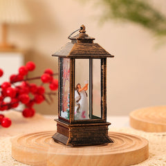 Christmas Santa Claus LED Oil Lamp Night Light