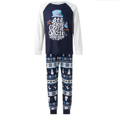 New Year Parent-child Outfits Autumn Wear For Family Of Three Or Four Long-sleeve Christmas Home Clothes