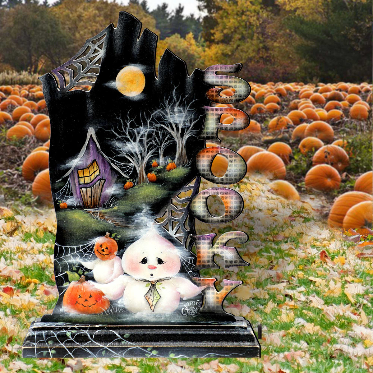 Not Too Spooky Halloween Outdoor Decor by Jamie Mills-Price - Thanksgiving Halloween Decor - 8457408F