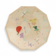 Pastel Fairy Small Plates 7" (Set of 8) – Fairy Garden Birthday Party Supplies