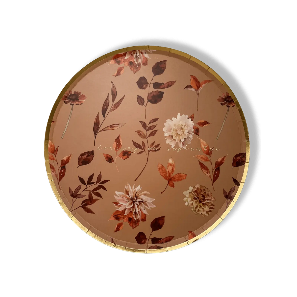 Fall Leaf Dinner Paper Plate (8pcs)