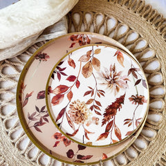 Fall Leaf Dinner Paper Plate (8pcs)