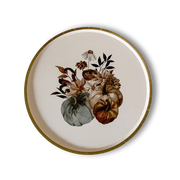 Thanksgiving Fall Pumpkin Dinner Paper Plate (8pcs)