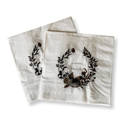 Fall Pumpkin Give Thanks Large Paper Napkins (16pcs)