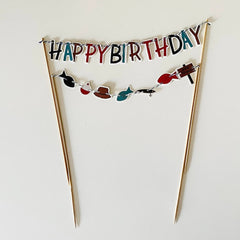 Fishing Cake Banner