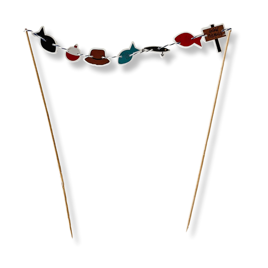 Fishing Cake Banner