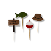 Fishing Cupcake Toppers
