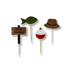 Fishing Cupcake Toppers