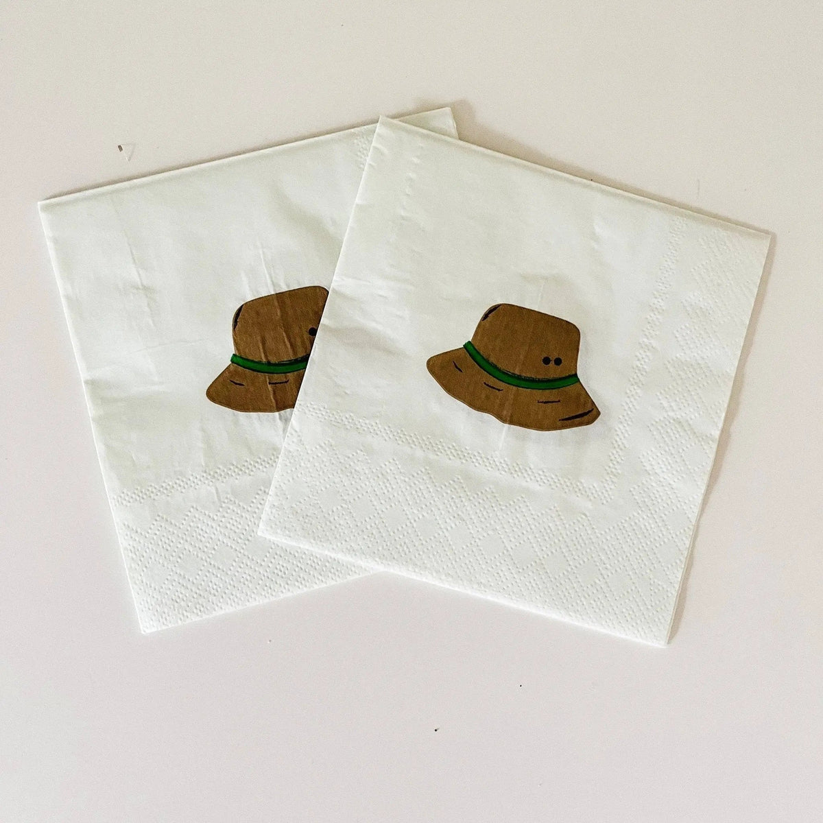 Fishing Small Disposable Paper Napkins (16pcs)