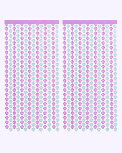 Mermazing Curtain - iridescent foil curtain