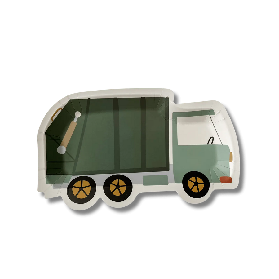 Garbage Truck Plate (12pcs)