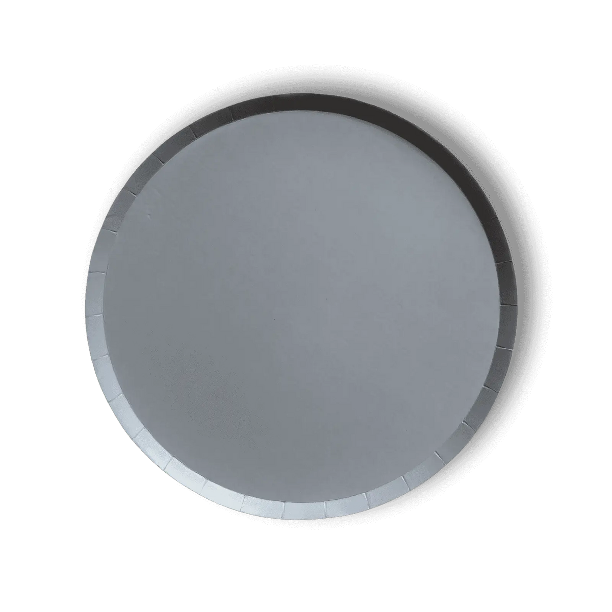 Gray Blue Paper Party Plate (8pcs)