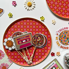 Groovy Dessert Plate (8pcs)