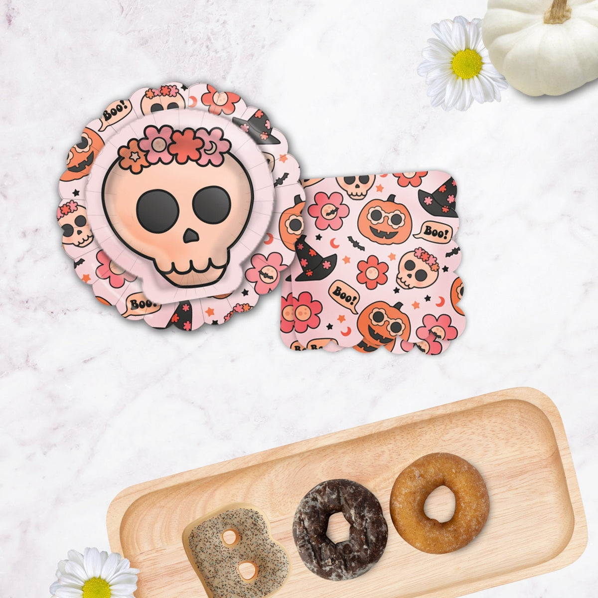 Groovy Halloween Icon Napkins