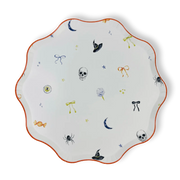 Halloween Patterned Paper Party Plate (12 Per Pack)