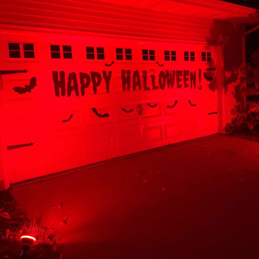 Happy Halloween Garage Magnets