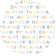 HBD Dessert Plate S16