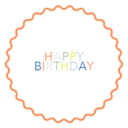 HBD Dessert Plate S16
