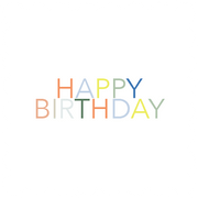 HBD Lunch Napkins S40