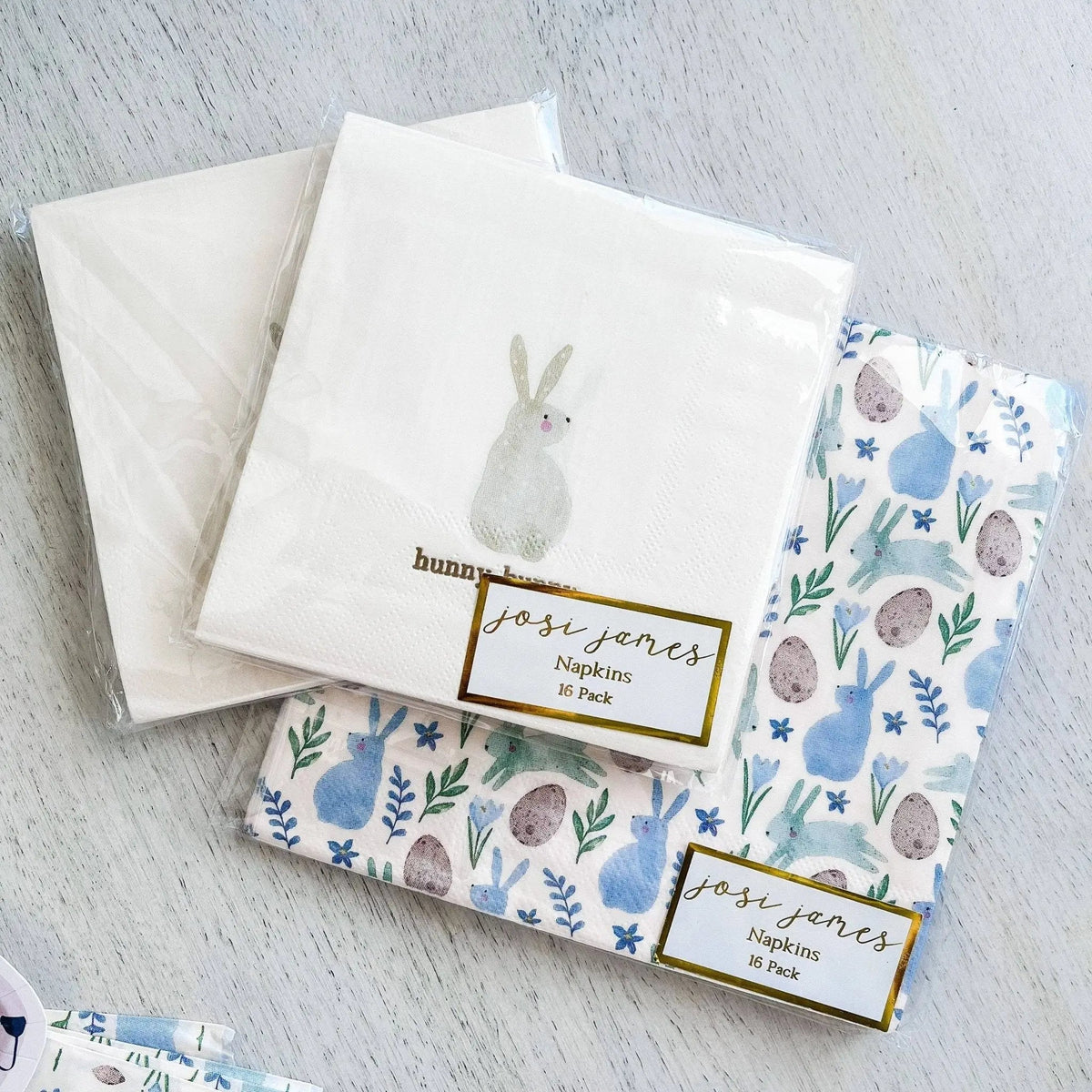 Hunny Bunny Small Disposable Paper Napkins (16pcs)