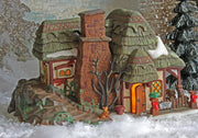 Department 56 Christmas Village Crooked Fence Cottage