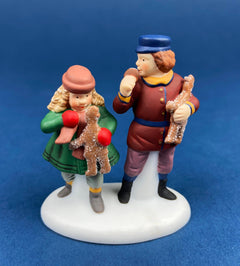 Dept. 56 Figurines. Silver for Sale. Christmas Village Accessories. Silverware Vendor & Cabinet with Silver. New England Village Series.