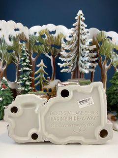 Fagin's Hide-A-Way by Department 56. Illuminated Porcelain Dickens Village Series. Christmas Village. Fun Magical Holiday Celebration.