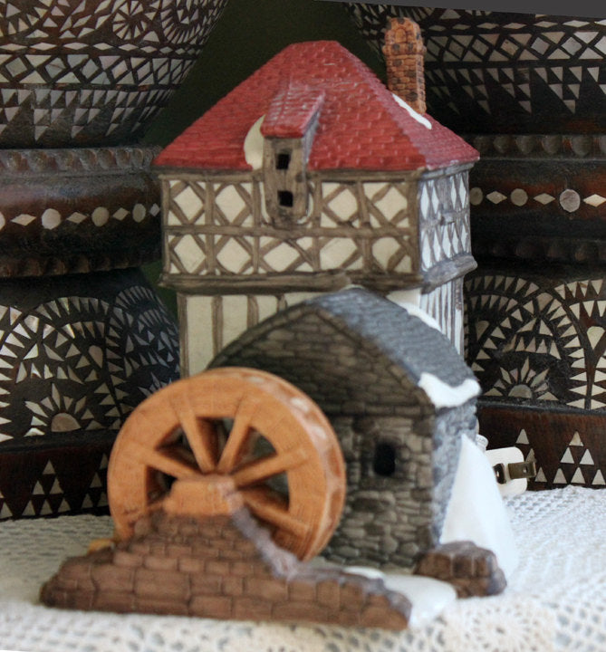 Blythe Pond 1786 Water Mill Christmas Village House
