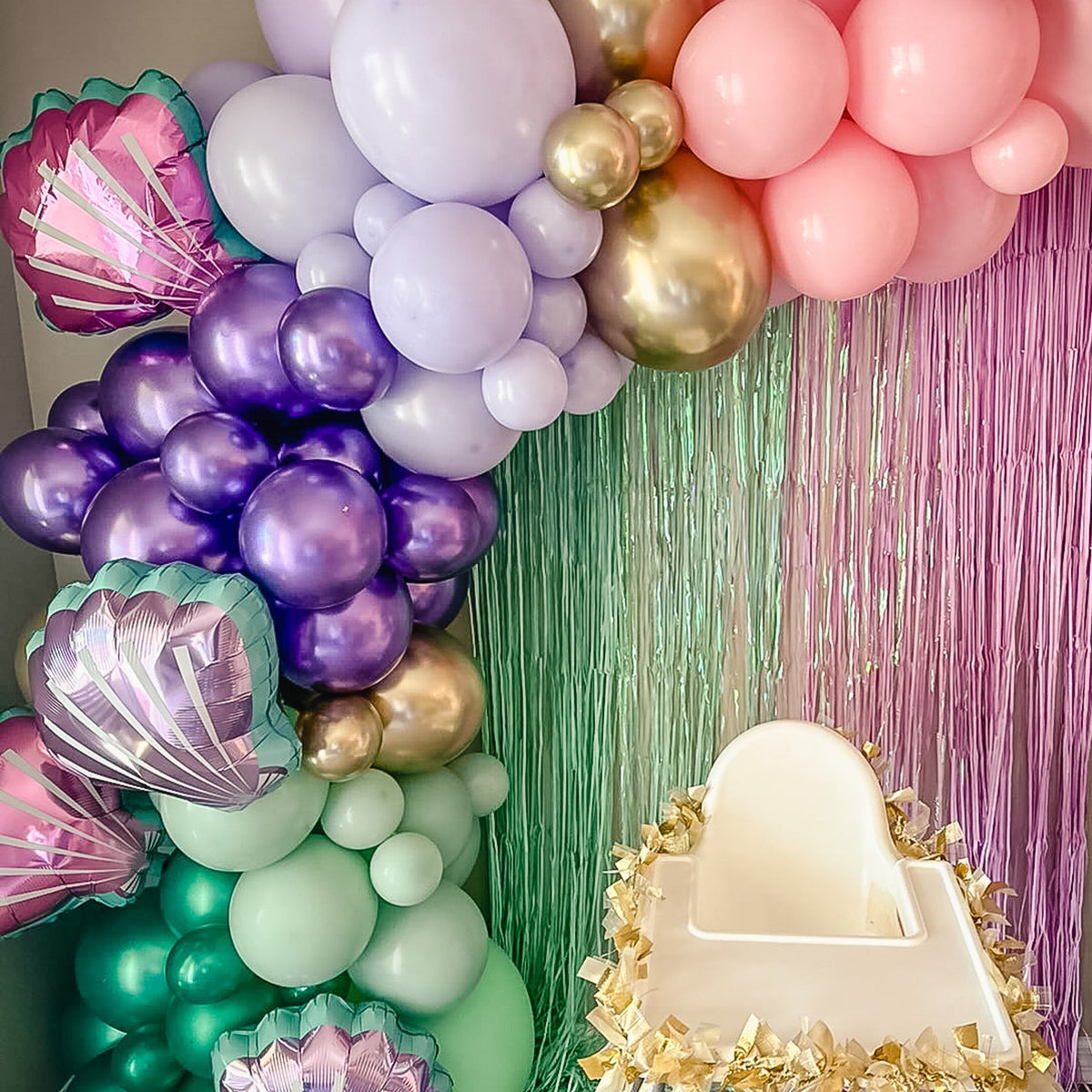 Mermaid Balloon Garland Kit