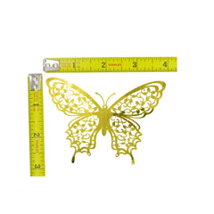 Gold 3D Butterfly Decor