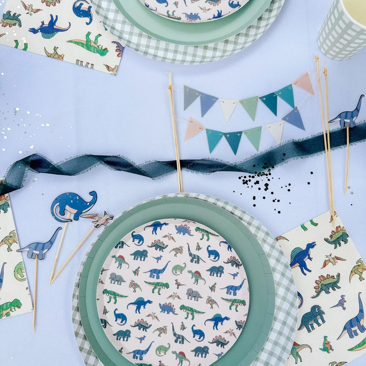 Dinosaur Cupcake Toppers – (12pcs) The Ultimate Dino Party Decor