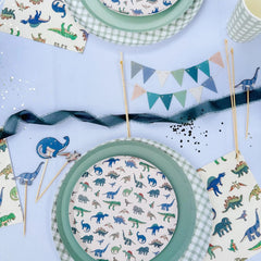 Dinosaur Cupcake Toppers – (12pcs) The Ultimate Dino Party Decor