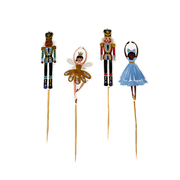 Nutcracker Christmas Cupcake Toppers