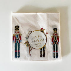Nutcracker Christmas Large Disposable Paper Napkins (16pcs)