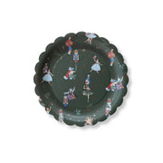 Nutcracker Scalloped Dessert Plates (12pcs)