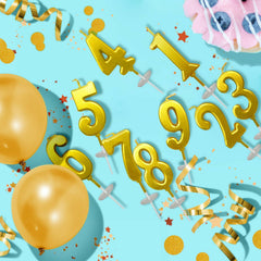 wusiyork Number 3 Birthday Candle Style A Single Unit Cake Decoration