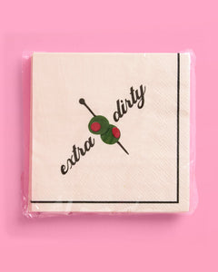Extra Dirty Napkins - 25 paper napkins