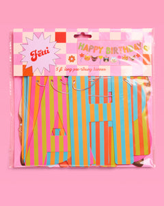 Crazy Cat Banner - really fun party banner