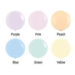 Giant Pastel Balloon (24 inches)
