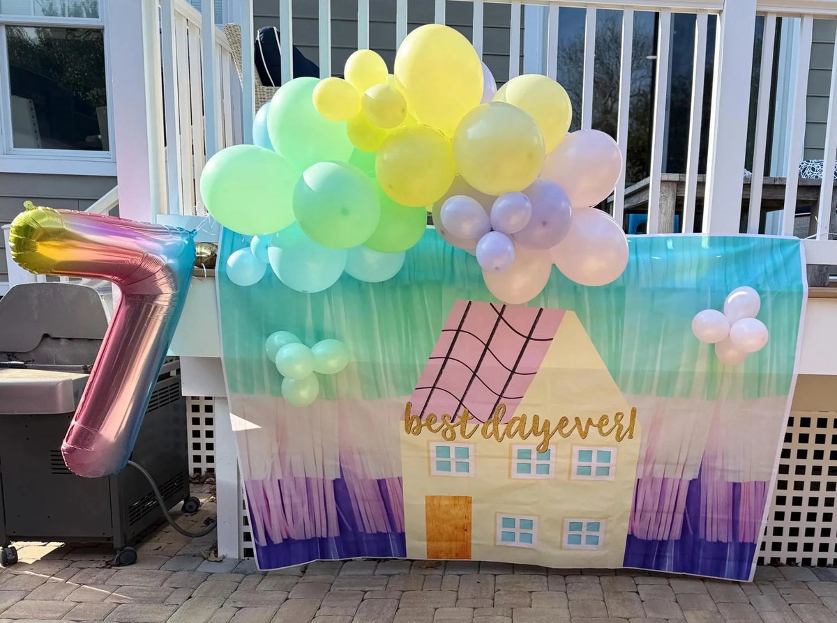 Best Day Ever House Vinyl Backdrop