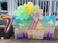 Best Day Ever House Vinyl Backdrop