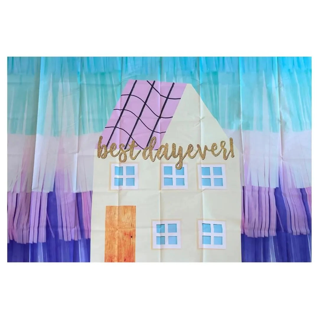 Best Day Ever House Vinyl Backdrop