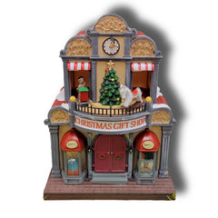 Christmas Village. Christmas Gift Shop F07M4-22-Y316