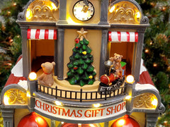 Christmas Village. Christmas Gift Shop F07M4-22-Y316