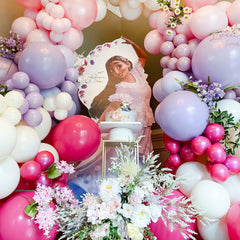 Pink Balloon Garland