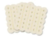 Pink Floral Scalloped Lunch Napkins S40
