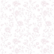 Pink Floral Toile Napkin