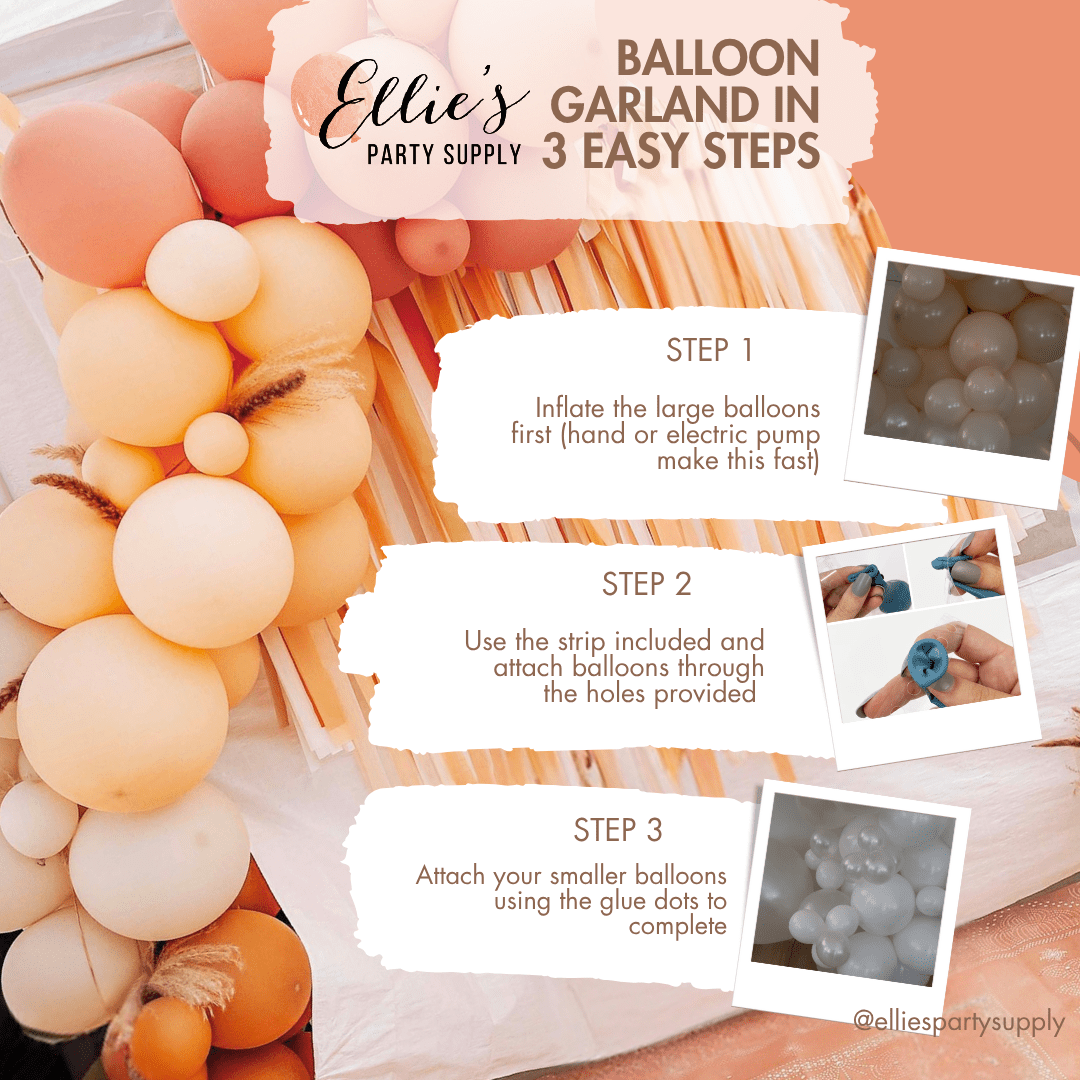 Bright Pastel Balloon Arch Kit – 8ft